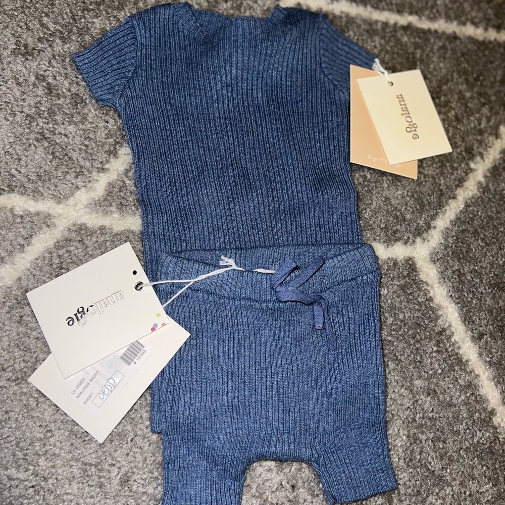 Lil Legs Navy 12m New